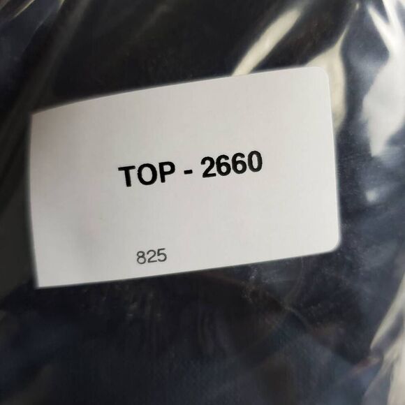 Maurices Women’s Navy Blue Long Sleeve Tunic Top with Black Lace Detail Size XXL - Picture 7 of 7